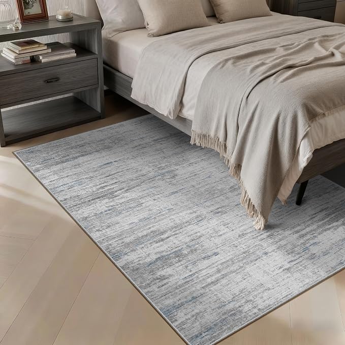 Washbale Rugs 3x5 Ultra Soft Area Rug, Non Slip Indoor Entryway Rugs, Stain