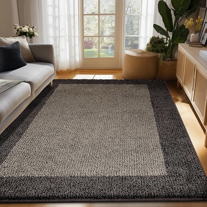 Washable Area Rug 48" x 72", Non Slip Kitchen Rug