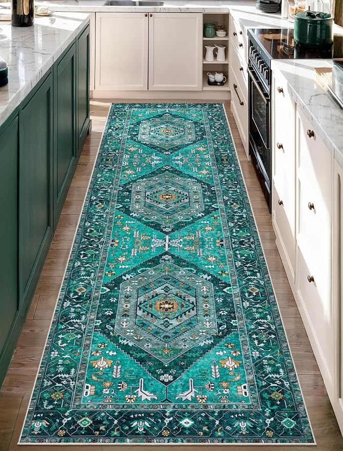 SERISSA Boho Washable Runner Rug