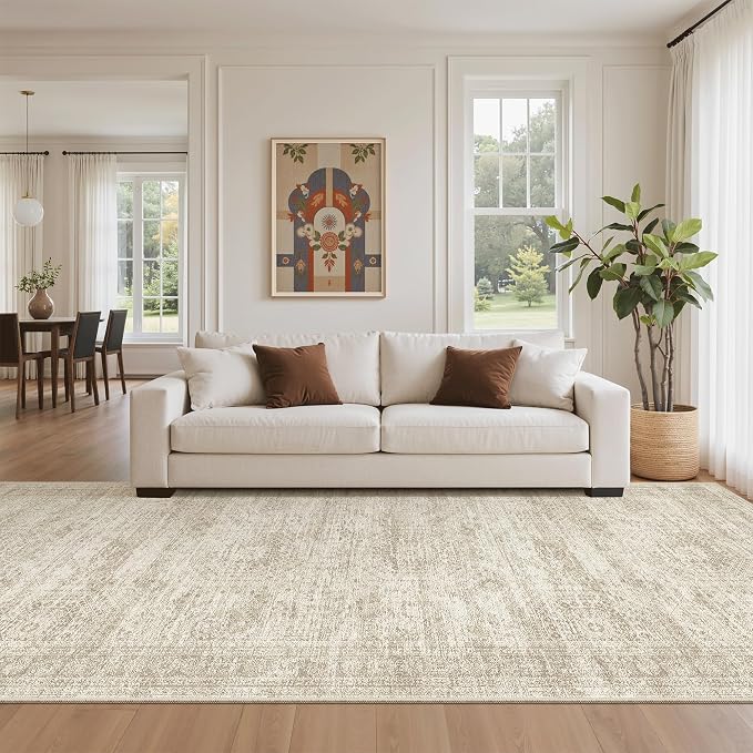 Soalmost 4x10 Wide Hallway Runner Rug: Washable Soft Rug Runners