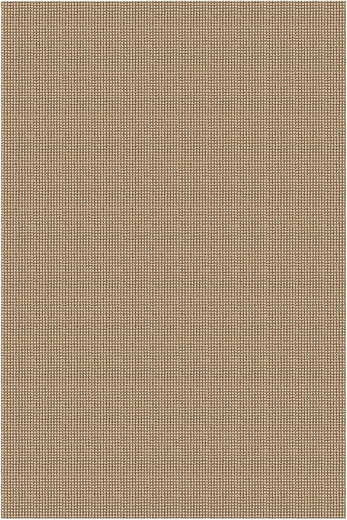 IOHOUZE Washable Area Rug 4x6 Non Slip Rubber Backed Woven Indoor Outdoor Rugs