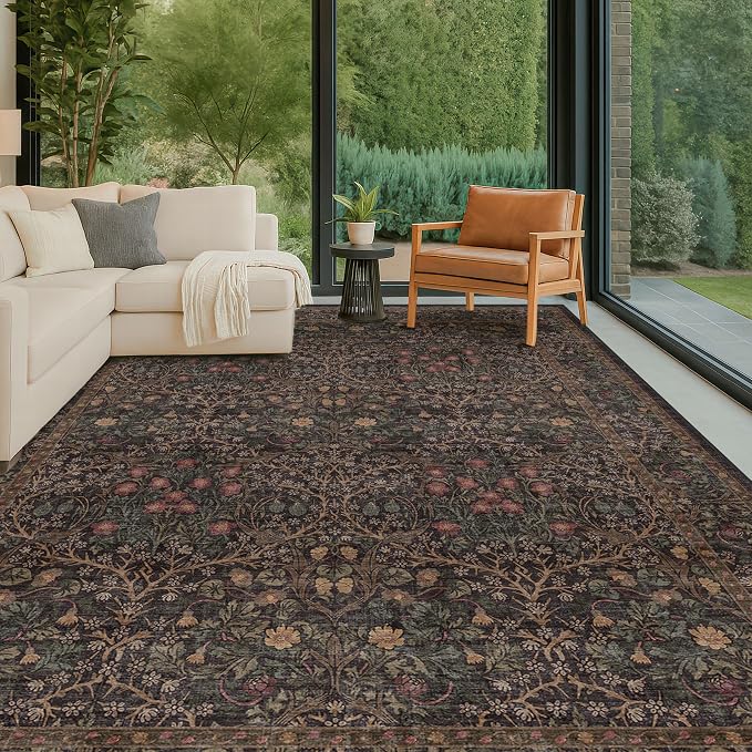Washable Area Rugs 9x12 Living Room