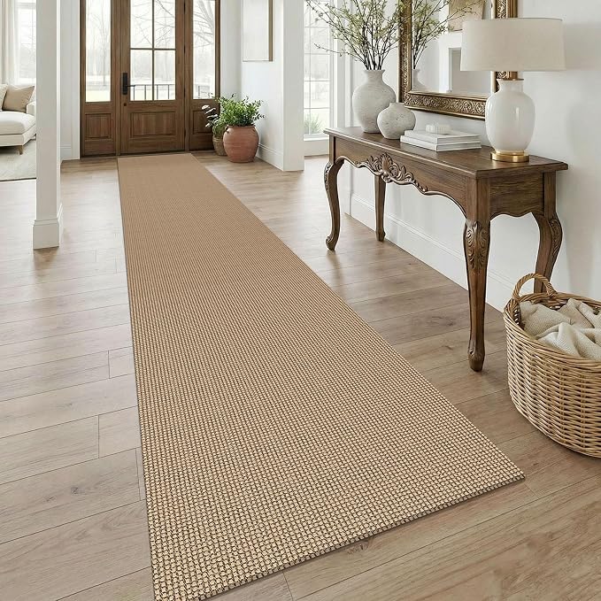 KOZYFLY Boho 3x18 Runners Rugs for Hallway, Extra Long Washable Runner Rug