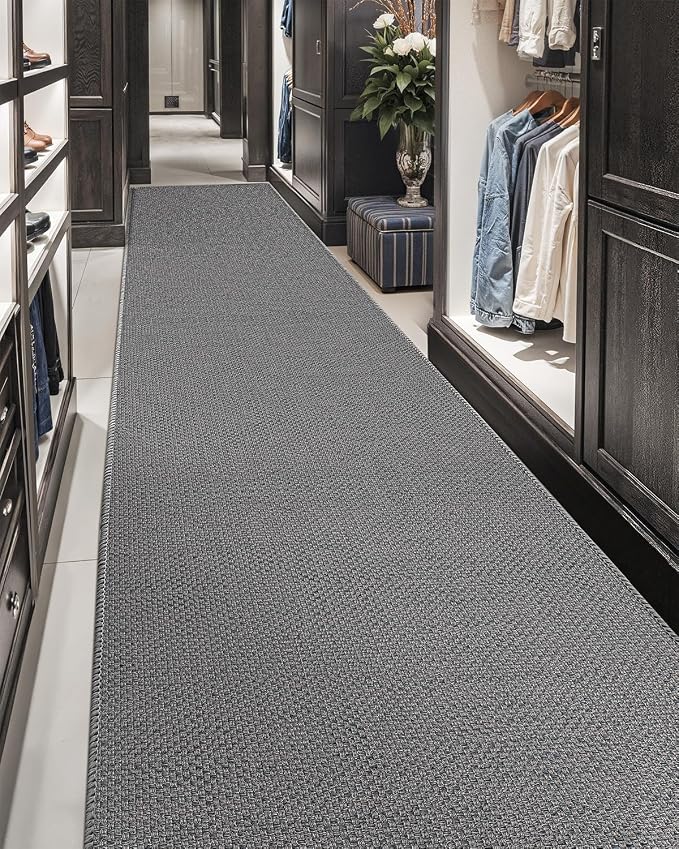 Color&Geometry Door Mat 2'4"x8' Runner Rug