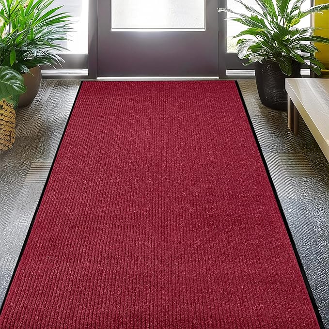 MaxMat® Extra Large Commercial Door Mat, Rubber Border Heavy Duty Door Mat