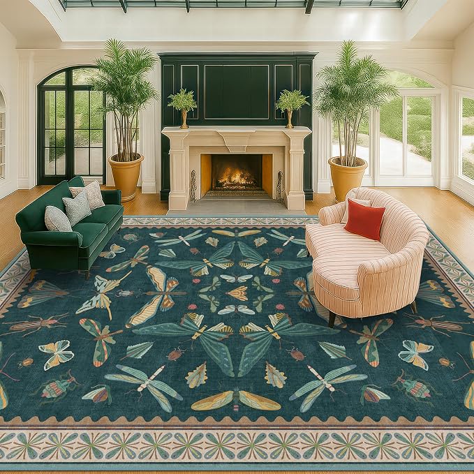 Hazo Haus 9x12 Large Living Room Rug
