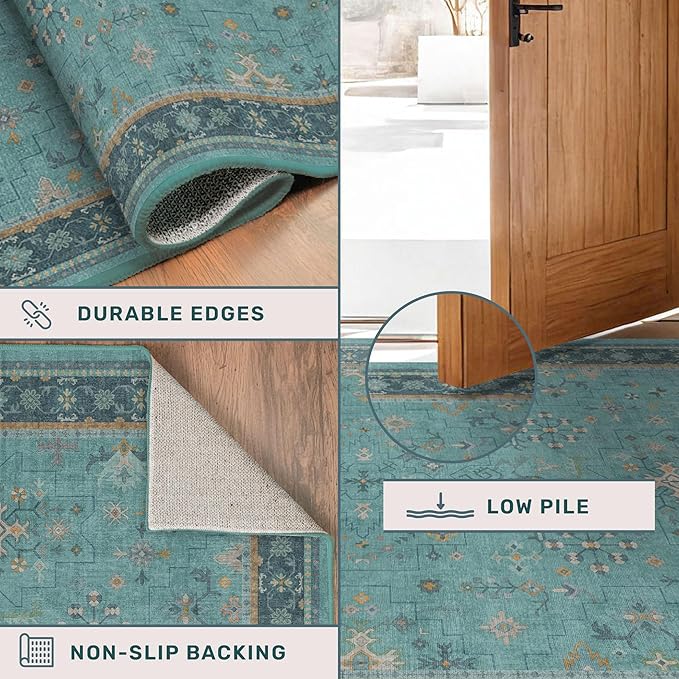 Boho 2'6"x8' Wide Hallway Runner Rugs