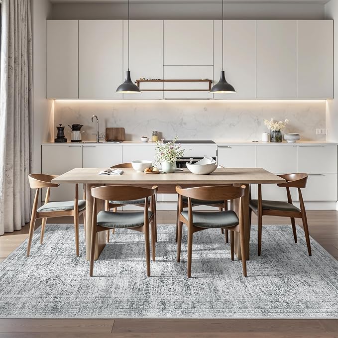 5x7 Area Rugs, Ultra-Thin Washable Rugs