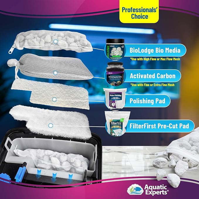 Aquatic Experts Max Flow Filter Media Bags