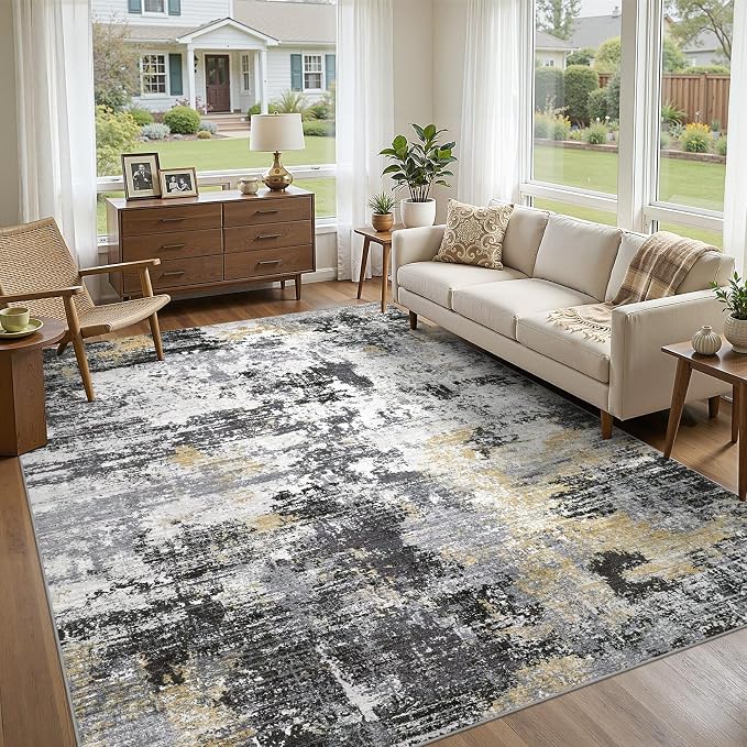 UERMEI 10x14 Area Rug for Living Room