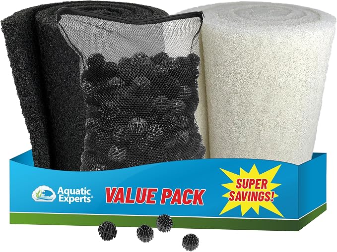 Aquatic Experts Bio Balls Filter Media Bulk, 1.5 Inch Large Bio Balls