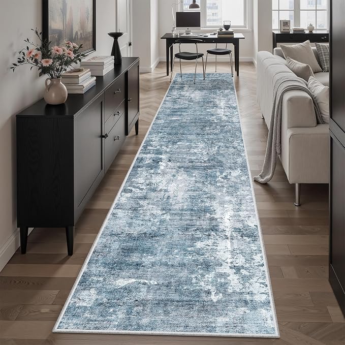 Soalmost Runner Rug 2x12 Washable Non-Slip Hallway Runner Rugs