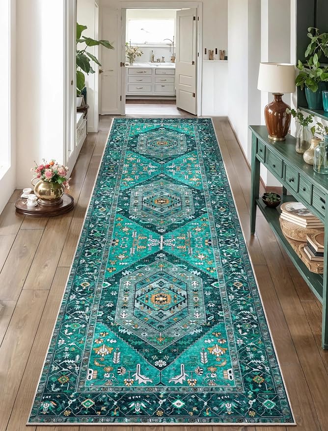 SERISSA Boho Washable Runner Rug
