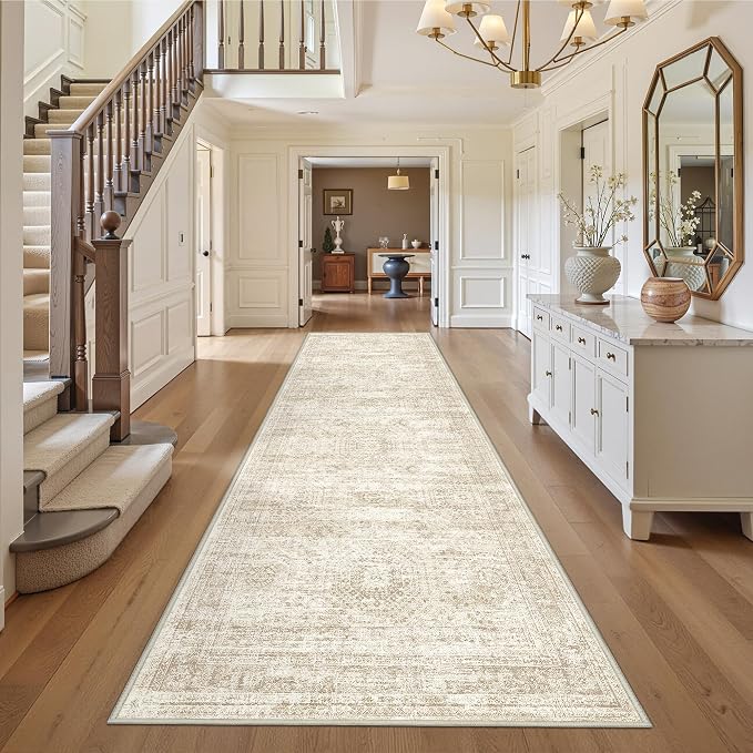 3x10 Runner Rug Non Slip Washable