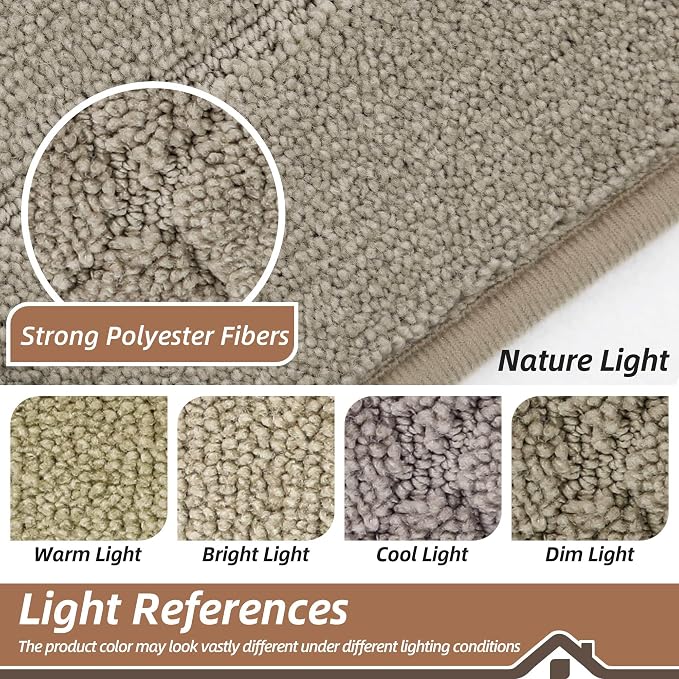 BEQHAUSE Dirt Trapper Door Mat 36" x 60", Doormat Non-Slip Entryway Rugs