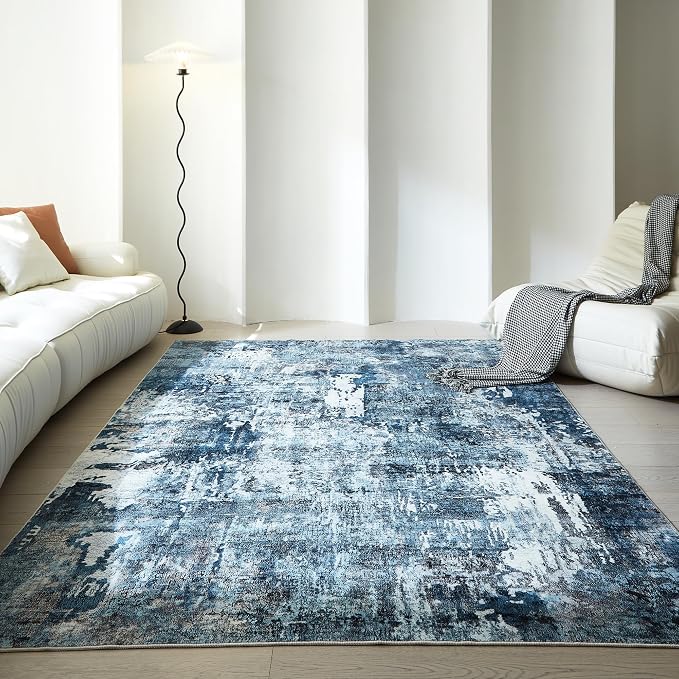 Rugcomf 6x9 Washable Bedroom Boho Rug