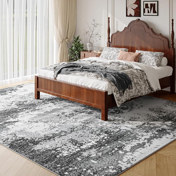 Washable Rug 8x10 Area Rugs for Living Room Bedroom Carpet, Dining Room Table