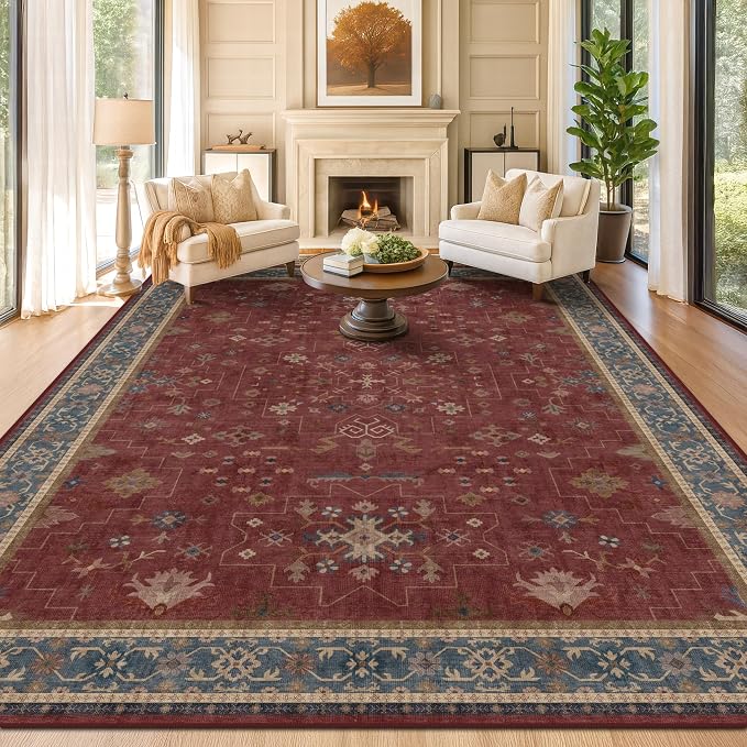 Hazo Haus Moroccan Big Rugs for Living Room