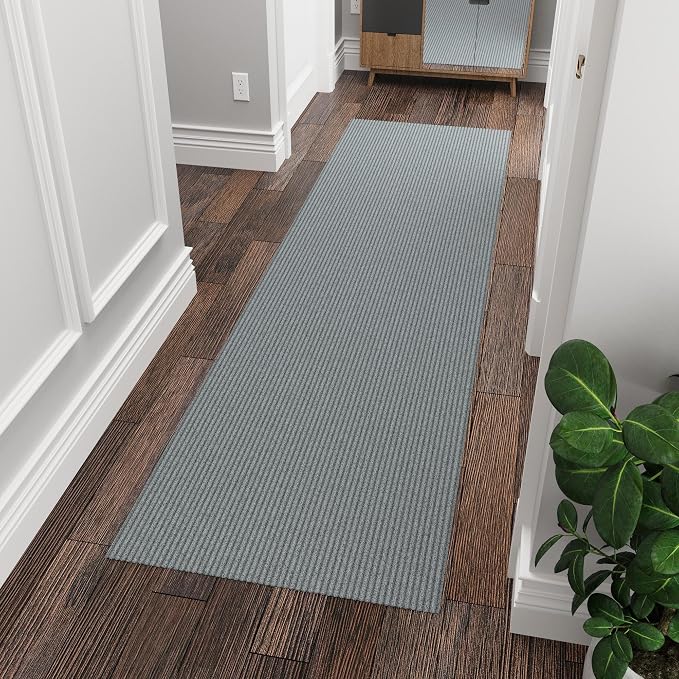 Ottomanson 3'11" x 6' Mud Mat Area Rug Scraper Carpet