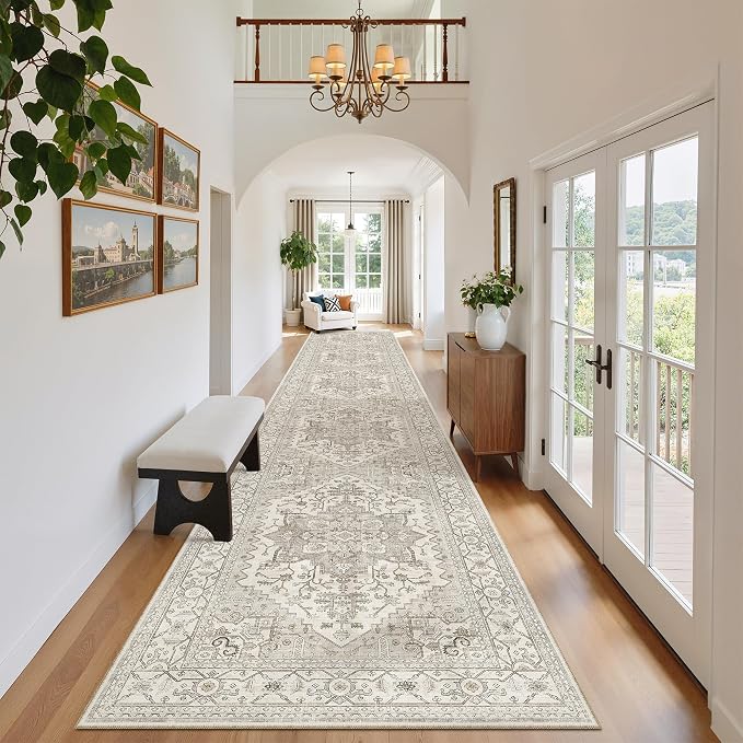 Madane Hallway Runner Rug 2'6''x16' Kitchen Runner