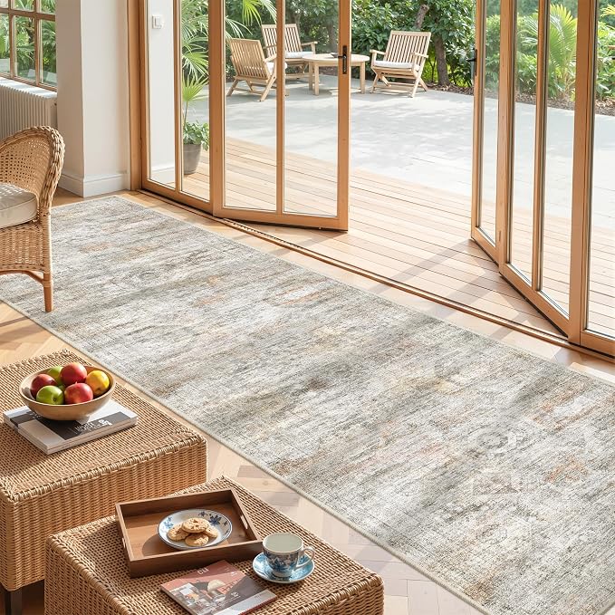 Kitchen Runner Rugs Non Skid Washable
