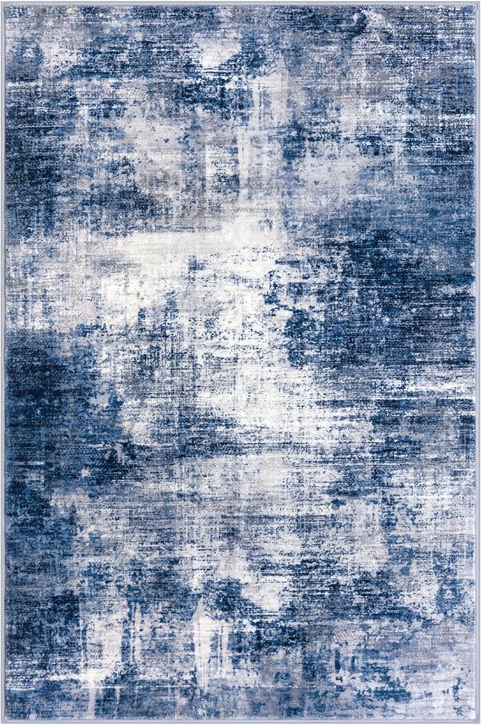 IOHOUZE Abstract Area Rugs 8x10 Ft Washable Large Rugs