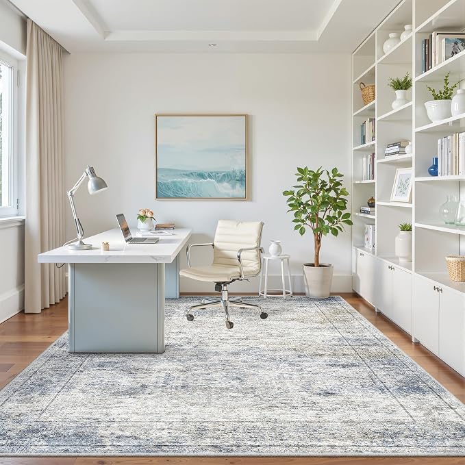 5x7 Area Rugs, Ultra-Thin Washable Rugs