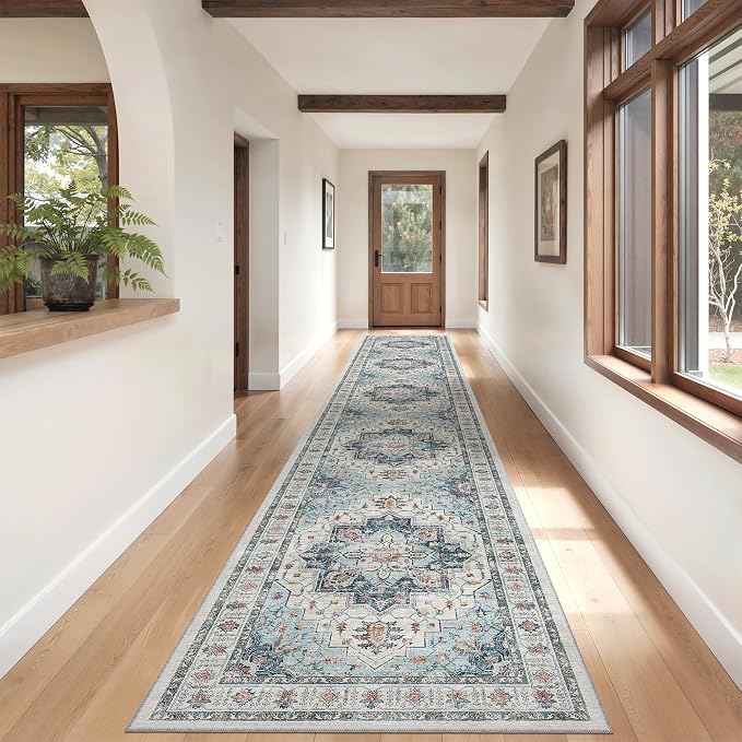 Madane Hallway Runner Rug 2'6''x16' Kitchen Runner