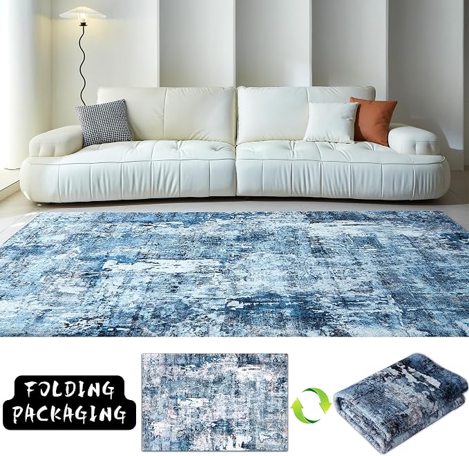 Rugcomf 6x9 Washable Bedroom Boho Rug