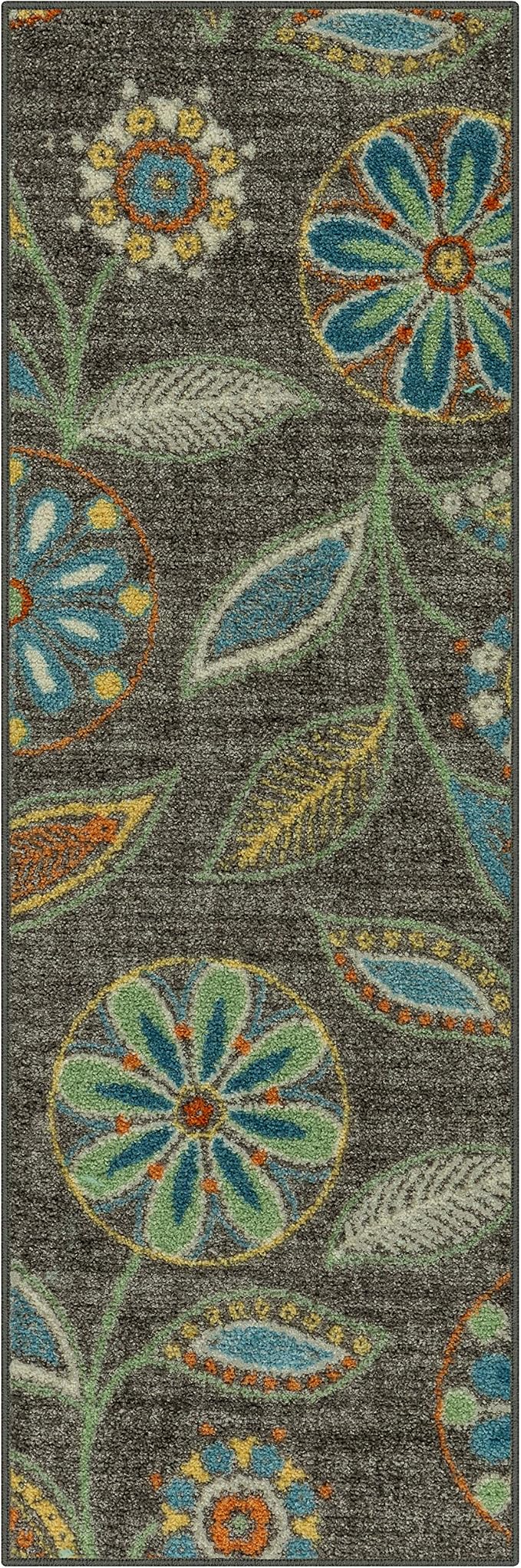 Maples Rugs Reggie Floral Runner Rug
