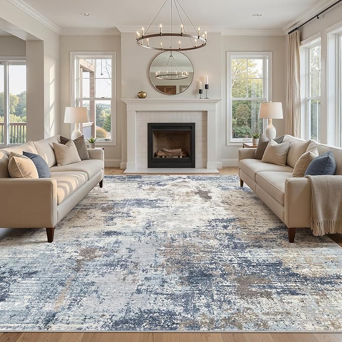 UERMEI 10x14 Area Rug Living Room Rugs