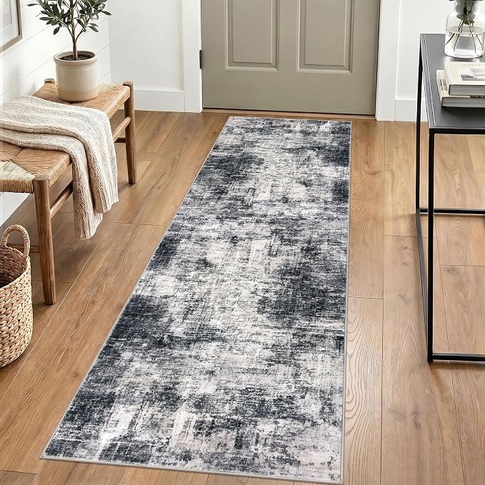 IOHOUZE Abstract Runner Rug 2x6 Ft Washable Runners
