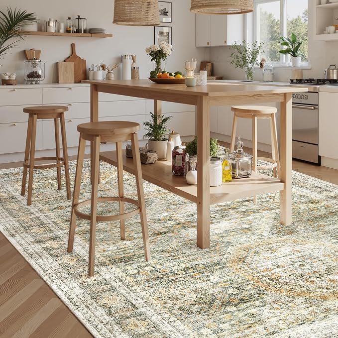 Soalmost Washable Area Rug 8x10, Large Soft Rugs