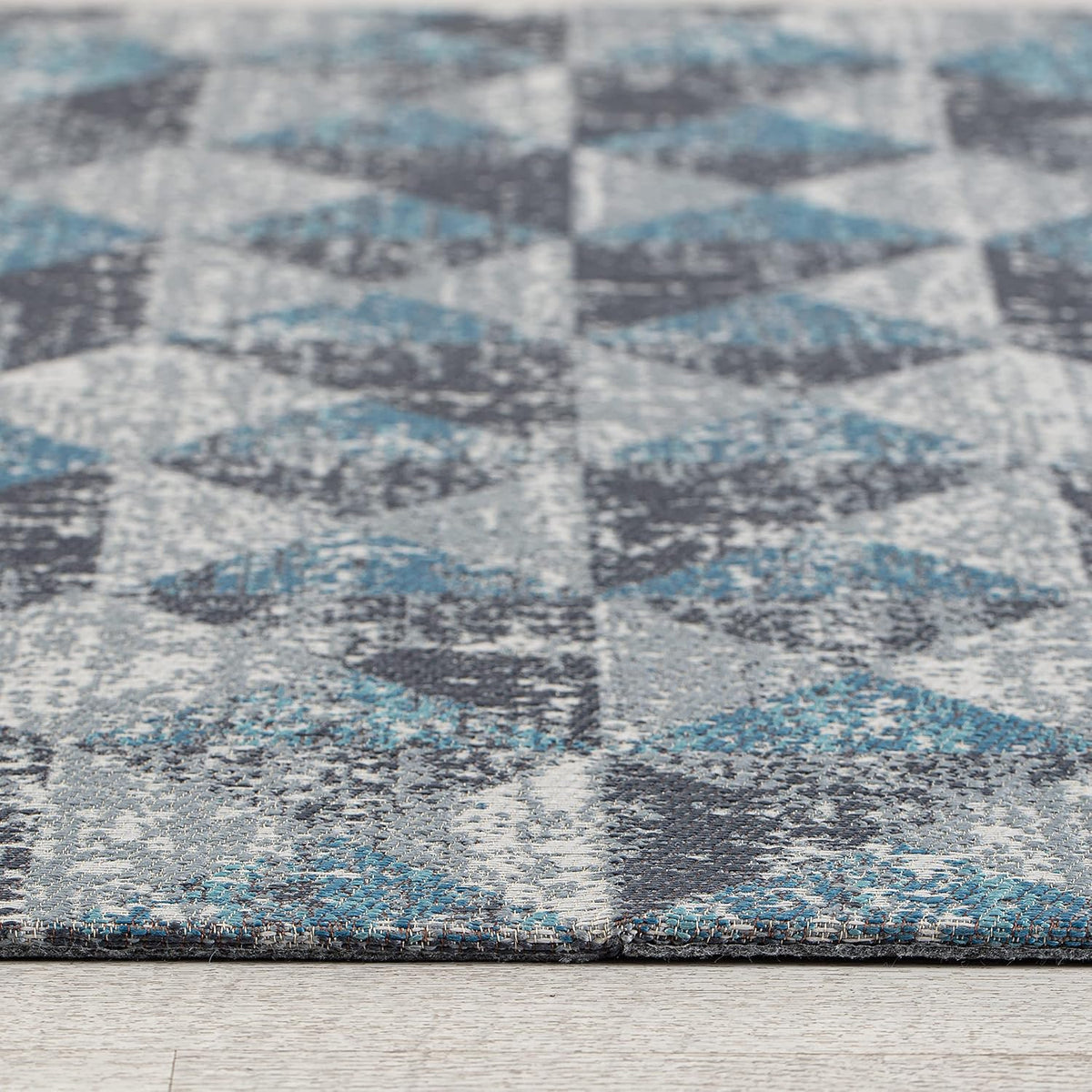 Anji Mountain 54" x 40" Rug'd Office Chair Mat for Carpet & Hardwood Floor
