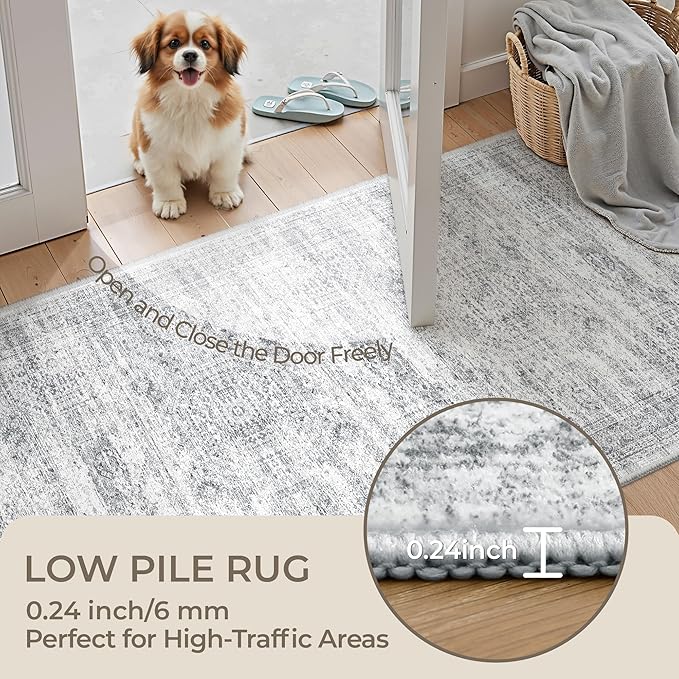 Kitchen Runner Rugs Non Skid Washable