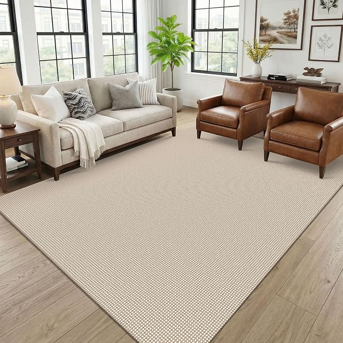 KOZYFLY 6x9 Dining Room Rugs, Washable Area Rug