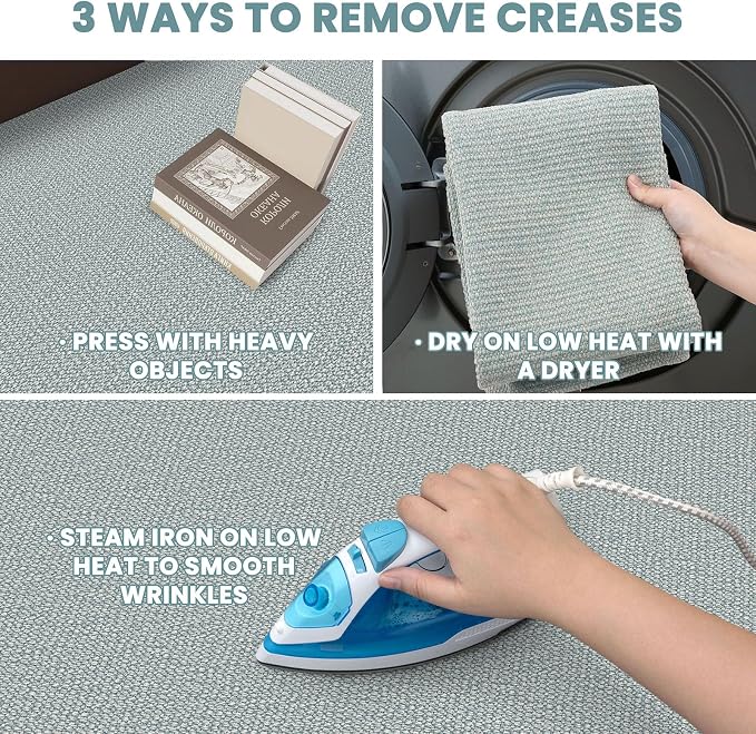 EARTHALL Washable Runner Rug 3x7 Ft Non Slip Runners