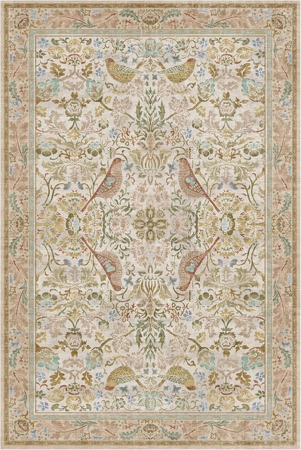Large Washable Living Room Rug 8x12