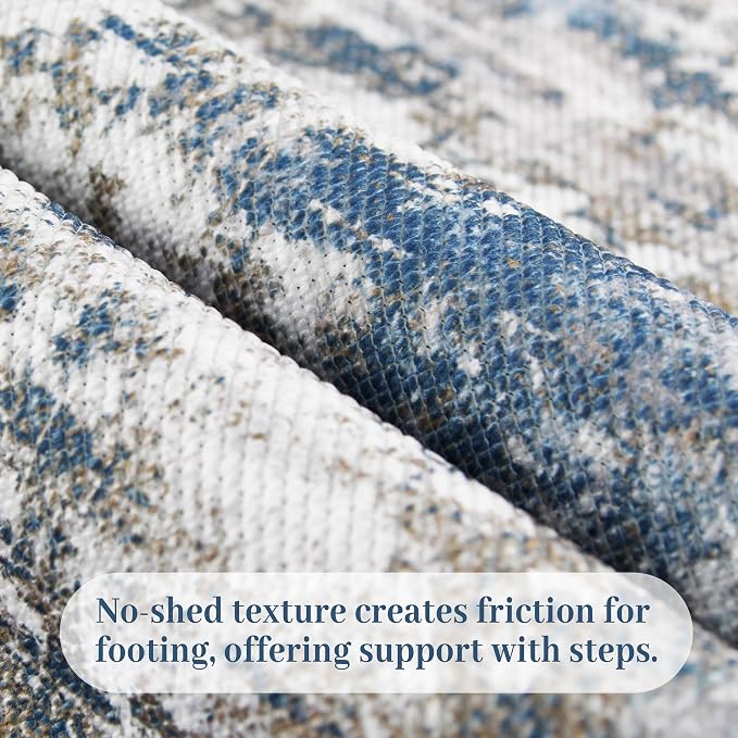 Washable Carpet Runners for Hallway 16ft-Non Slip Floor Runners for Dogs