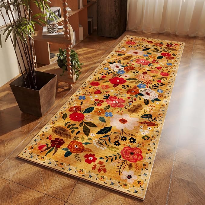 Rugcomf Runner Rug for Kitchen Rug Non Slip 2'x 6' Washable Rugs