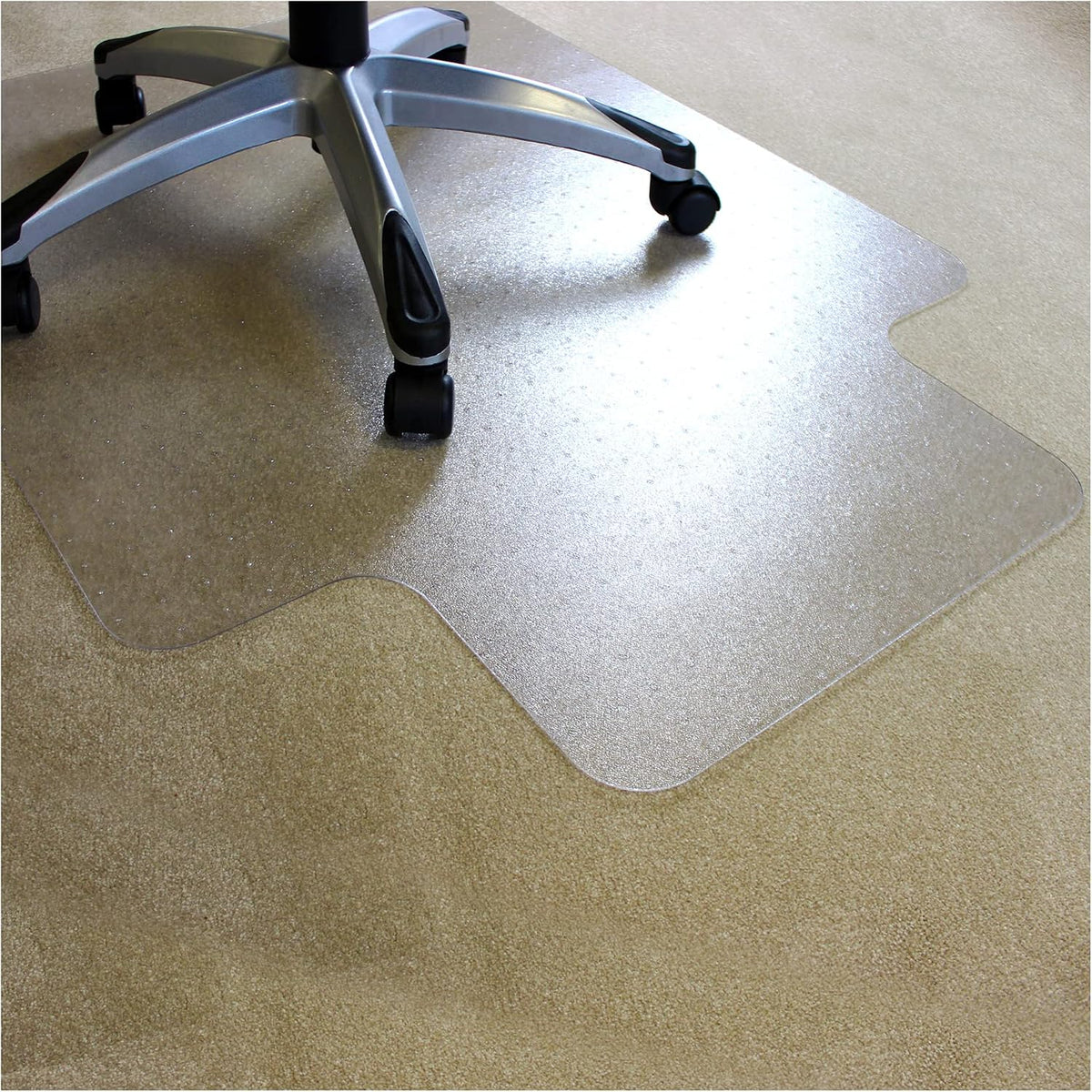 Marvelux Enhanced Polymer Durable Office Chair Mat for Carpets 36" x 48"