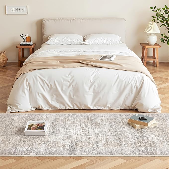 2x5 Rug Runner Washable for Entryway, Soft Bathroom Rugs