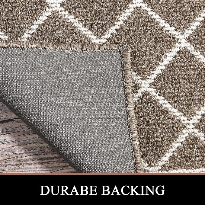HEBE Indoor Door Mat 32"x48" Non Slip, Washable Welcome Mats