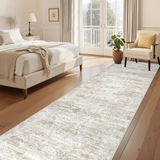 3x10 Runner Rug Non Slip Washable