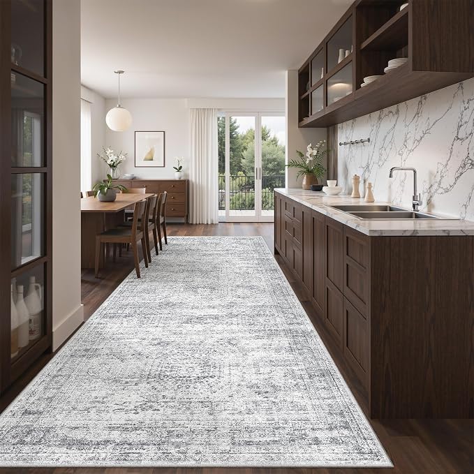 4x10 Runner Rug, Washable Hallway Runner Rug