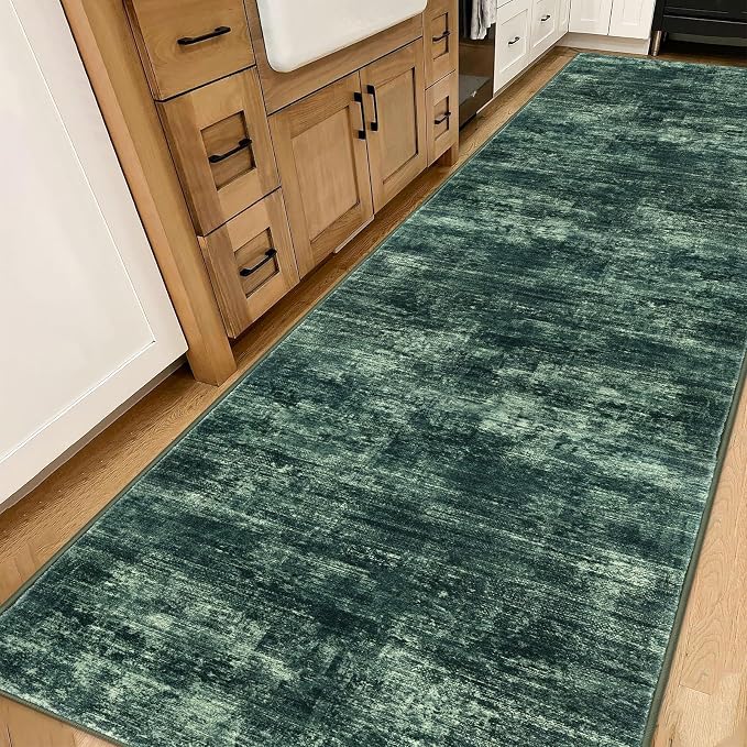 IOHOUZE Abstract Runner Rug 3x14 Ft Washable Runners