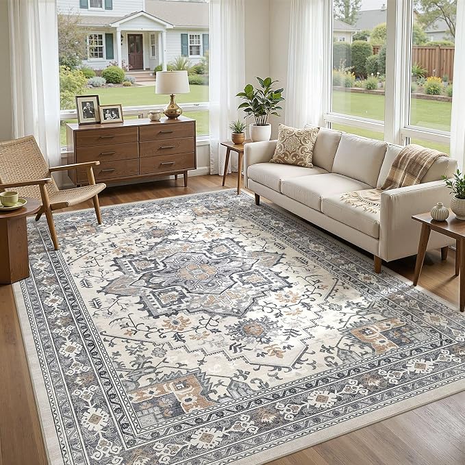 UERMEI 10x12 Area Rug Living Room Rugs