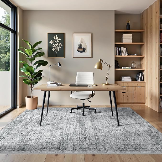 5x7 Area Rugs, Ultra-Thin Washable Rugs