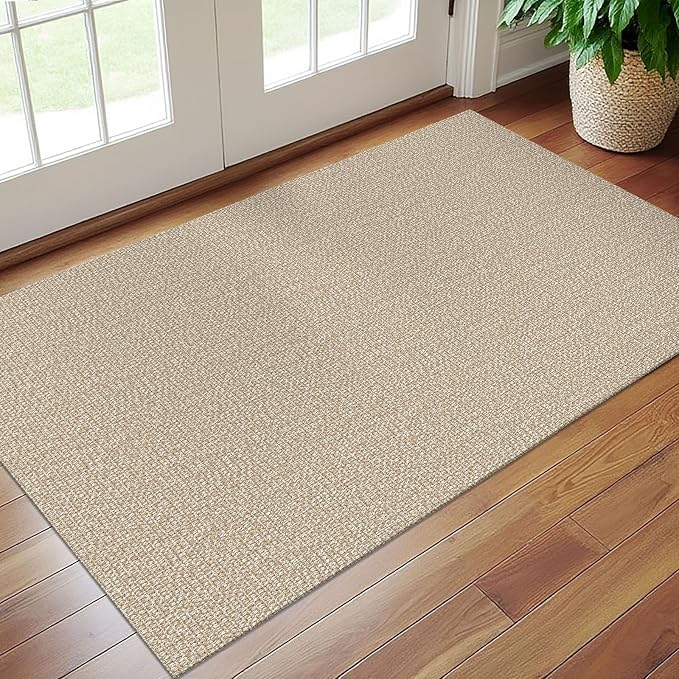EARTHALL Washable Area Rug 3x5 Ft Non Slip Rugs