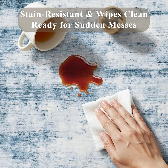 3x6 Washable Wide Runner Rug – Non-Slip Floor Carpet Runner
